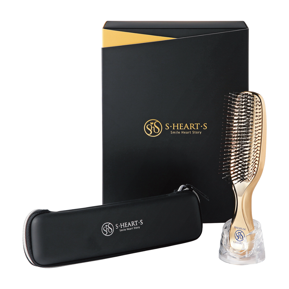 エス ハート エス〉スカルプブラシ（ワールドプレミアム ロング