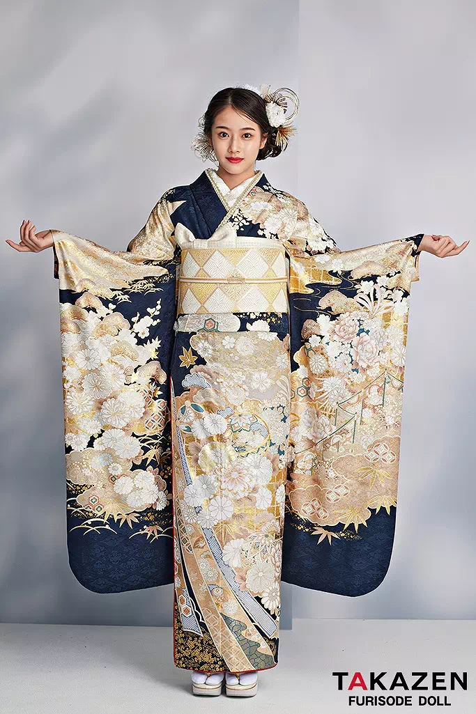 プレミアム古典💜金彩加工が特徴的な高級振袖〜関芳〜｜成人式振袖