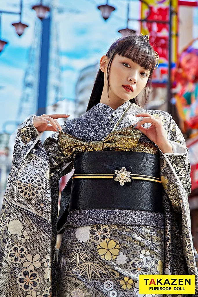 ヴィンテージスタイル グレー 印伝 大人っぽい かっこいい シック