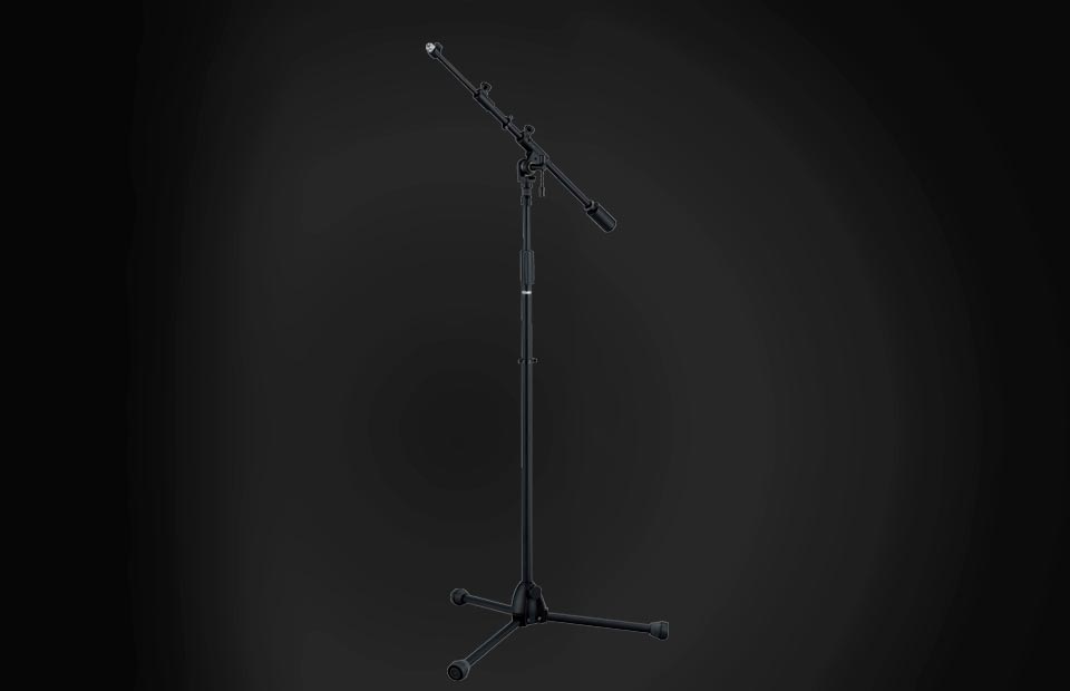 Telescoping Boom Stand MS736BK | Boom Microphone Stands