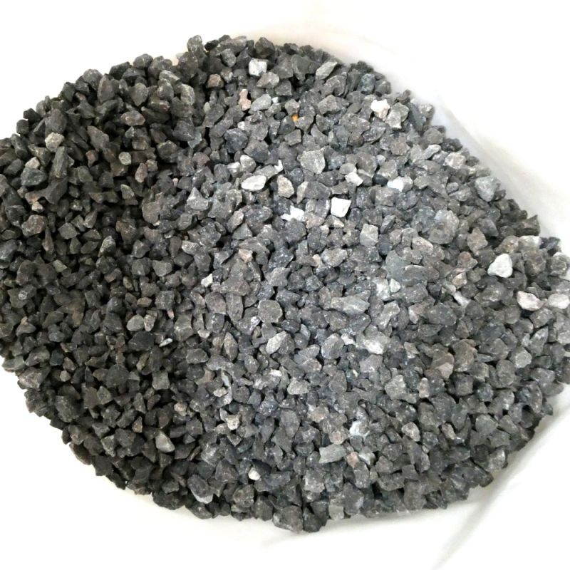 医王石（5mm-10mm・黒-真珠岩主体）【2kg】加賀の薬石・戸室石｜養魚