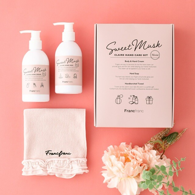 1つで「手を洗う」「拭く」「保湿する」までができるギフトセット