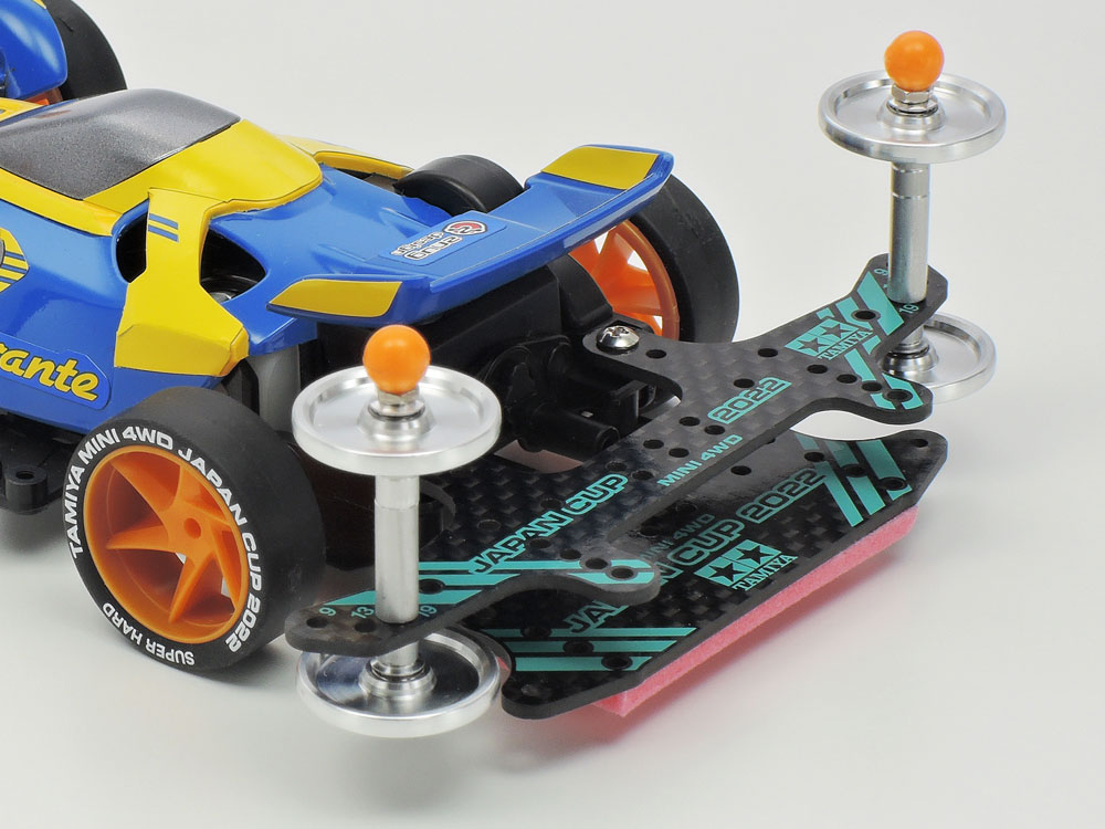 HGカーボンリアブレーキステー 5個セット TAMIYAミニ四駆HG カーボン