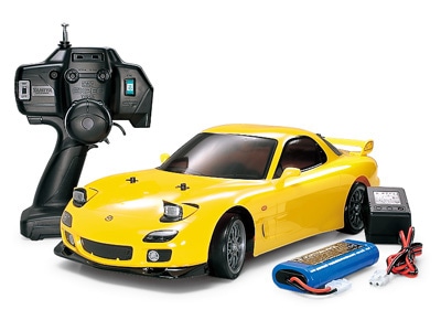 タミヤ XBシリーズ 1/10RC XB マツダ RX-7 (TT-01D) ドリフトスペック