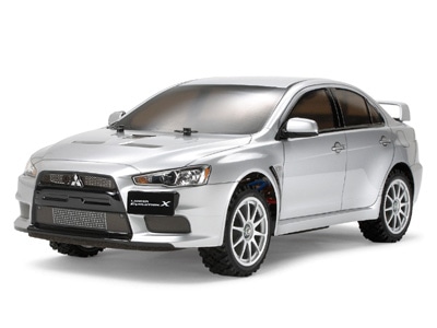 タミヤ 電動RCカーシリーズ 1/10RC 三菱 ランサーエボリューションX