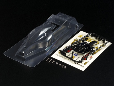 タミヤEBBRO RCカー ボディキット クリアポリカーボネート タミヤEBBRO