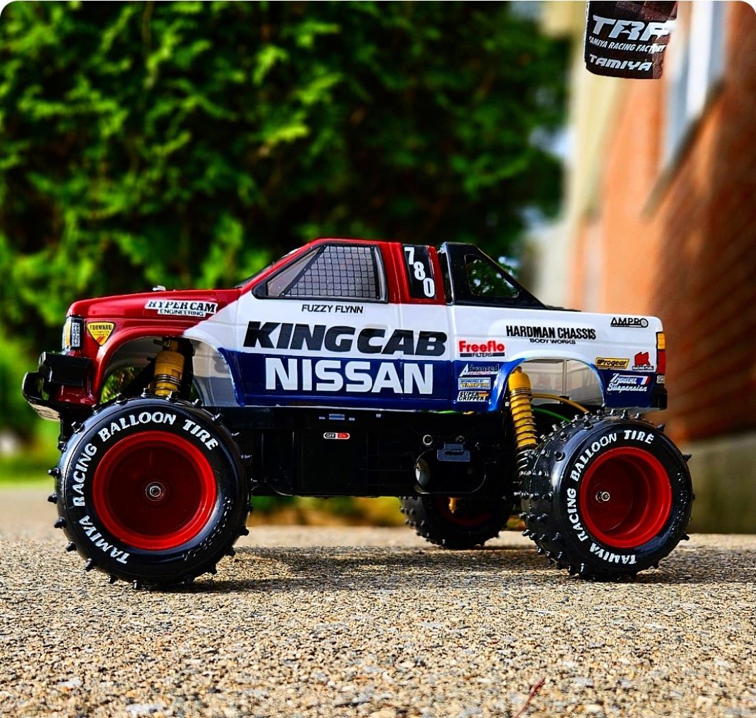 58081: Nissan King Cab from 2Dover3D showroom, Quik Tamiya King