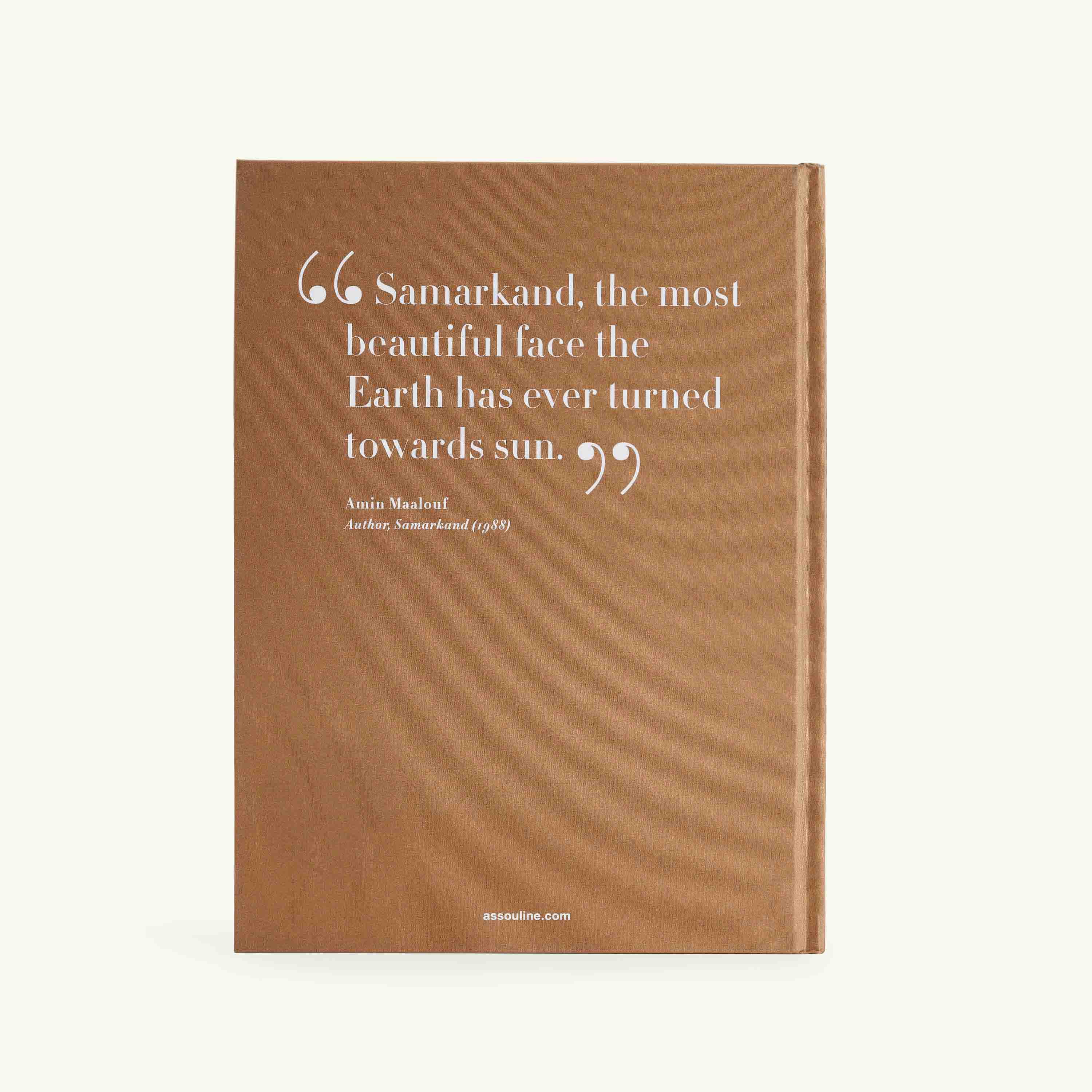 Assouline Uzbekistan The Road to Samarkand Book 33x25cm | Tanagra UAE