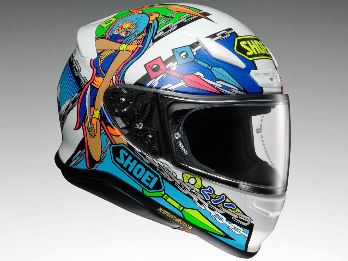 コミック調の和柄がポイント！SHOEI Z7に、新グラフィック・STIMULIが