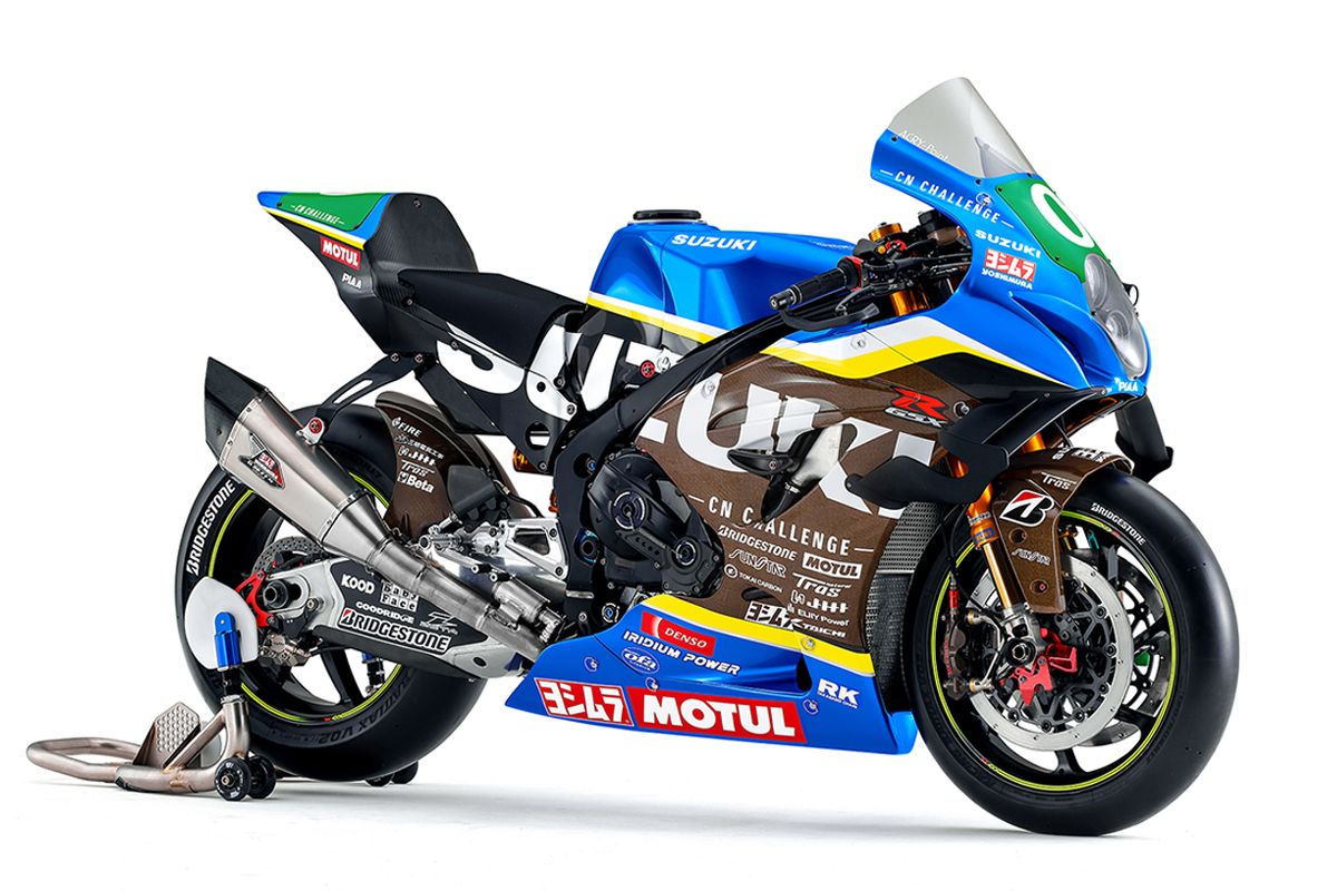 スズキ、2025年の鈴鹿8耐も“実験”で挑む！ 「CNチャレンジ」の第三
