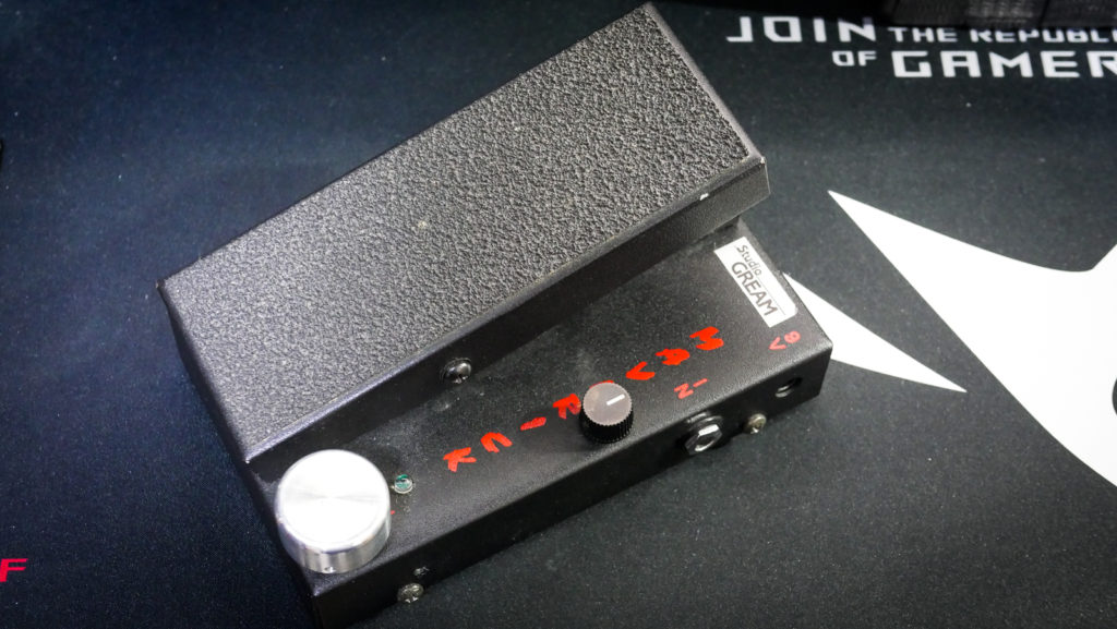 スイッチレスでコンパクトなワウペダル | tapgym's playlog