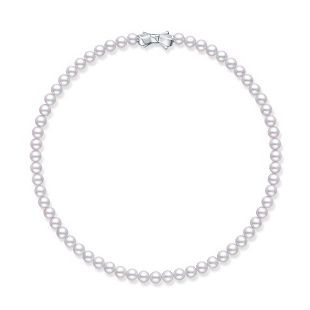 あこや真珠 ネックレス (6.5mm・グレードB) UR-065B-SIL|ネックレス