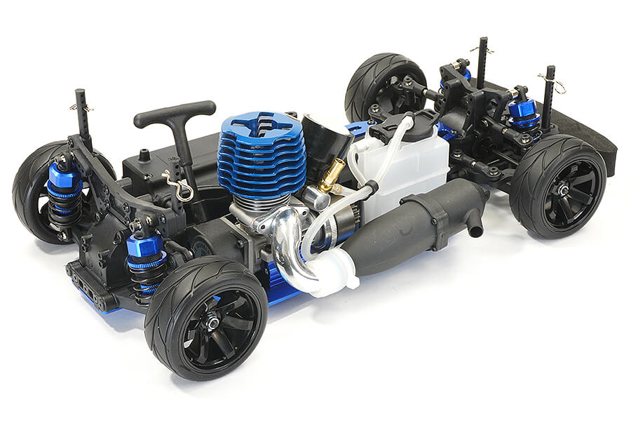 FTX Banzai Nitro 1/10 On Road Street Car - White - TJD Models