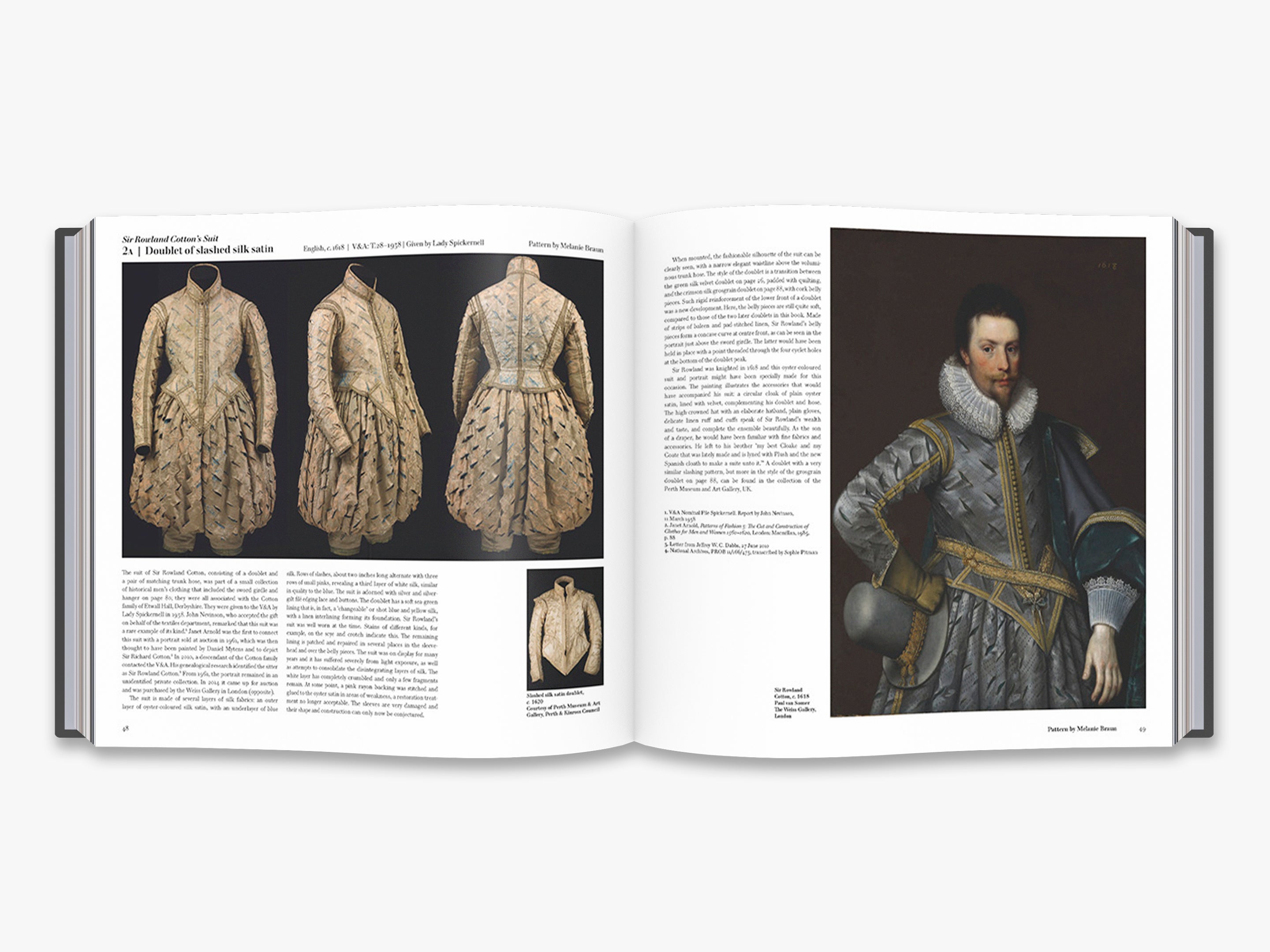 17th-Century Men's Dress Patterns 1600 - 1630
