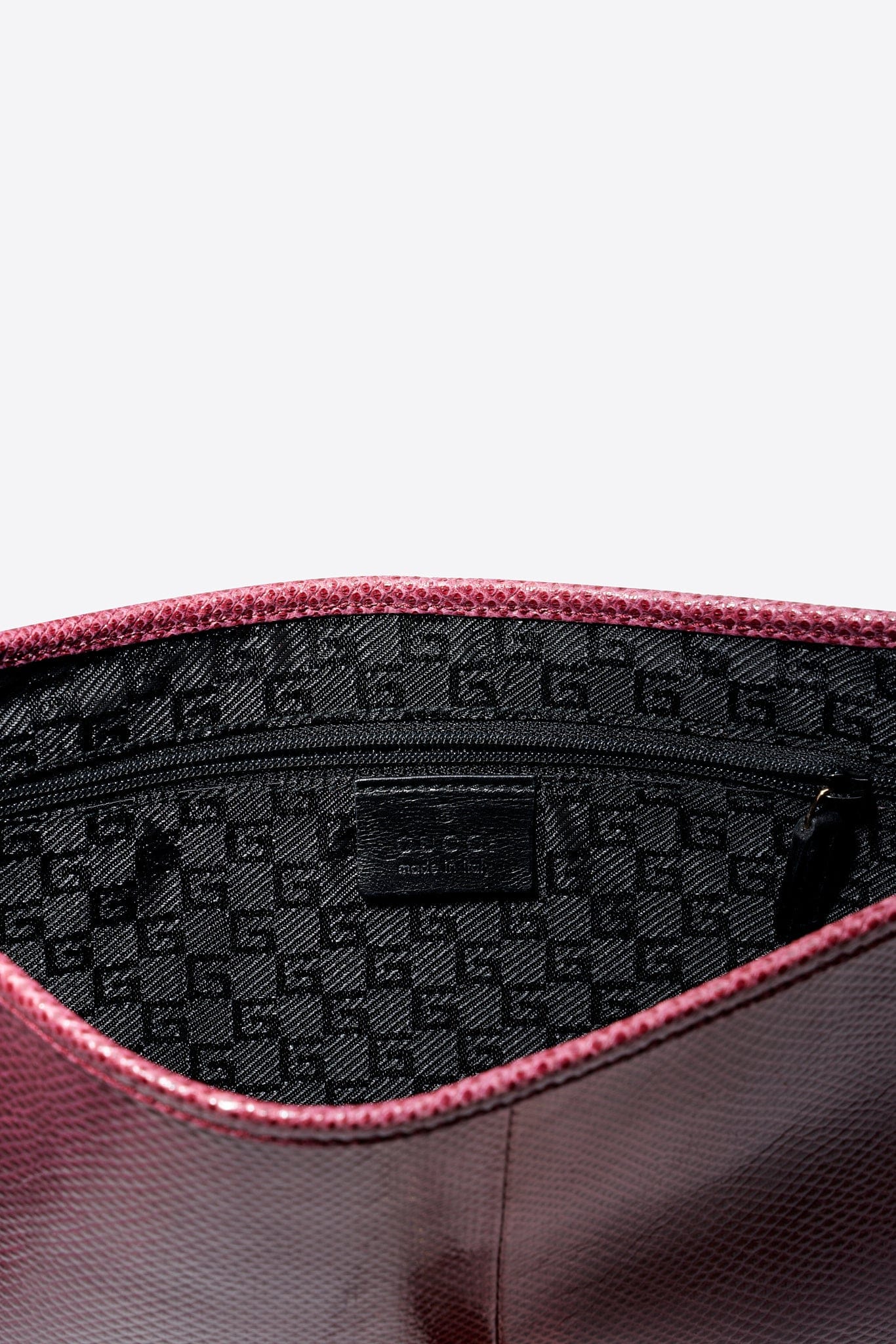 Vintage Black Canvas GG Gucci Jackie Bag – The Hosta