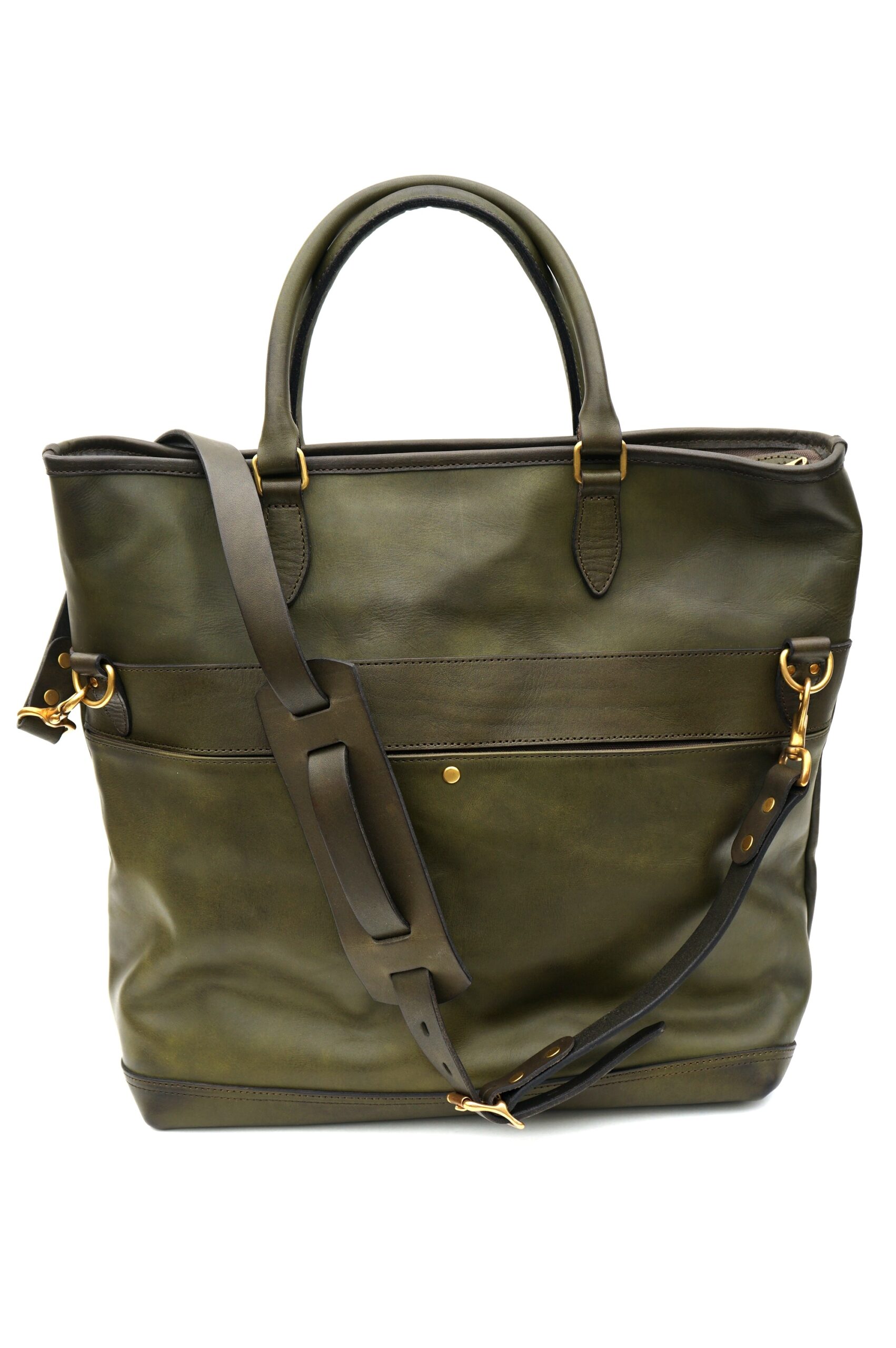 VASCO(ヴァスコ) “LEATHER NELSON 2WAY BAG” #VS-244LS / OLIVE