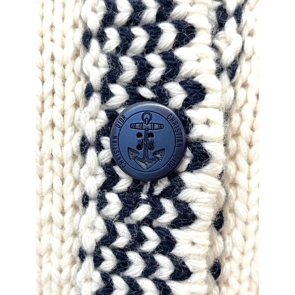 Dior 2021 Mariniere sailor cardigan - The Cat's Meow