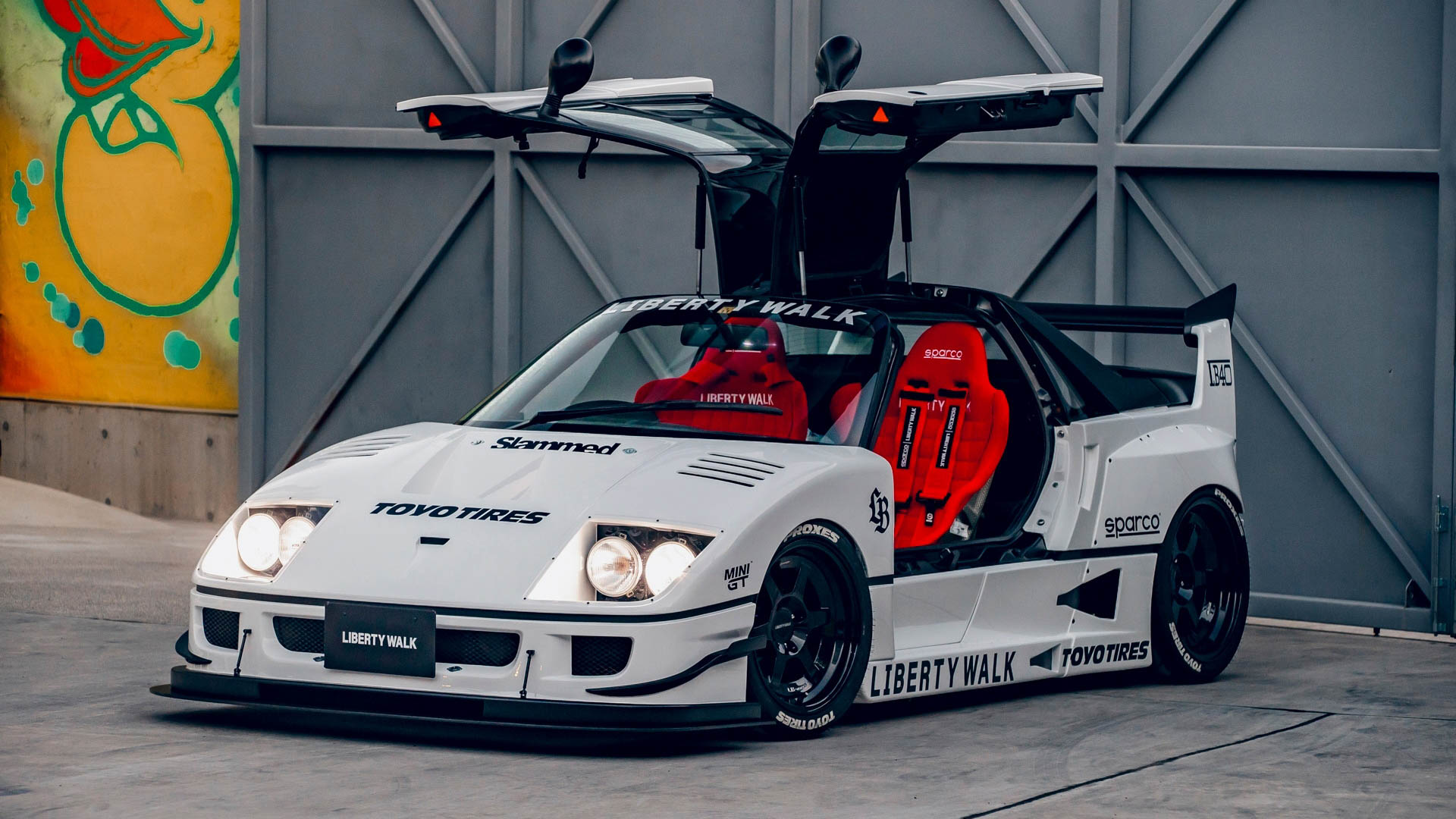 This Liberty Walk Autozam AZ-1 Is the World's Cutest Ferrari F40