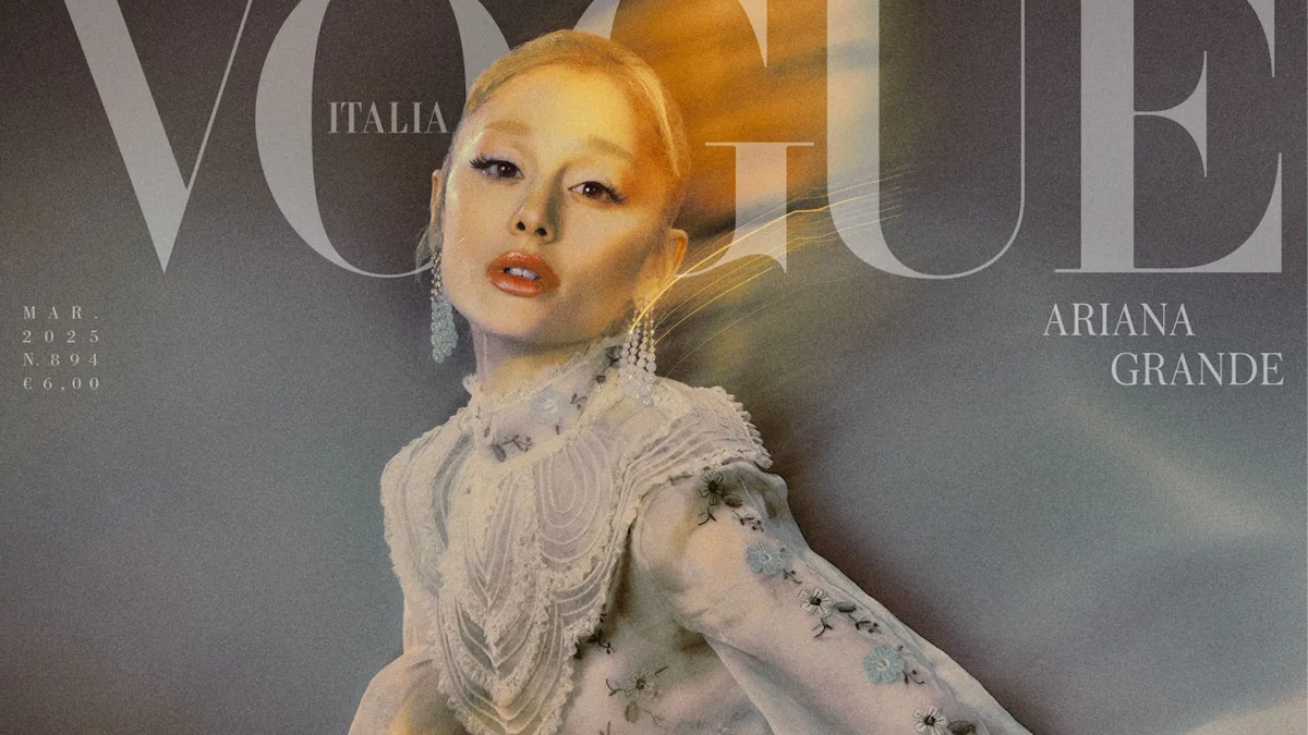 Ariana Grande Vogue Italia March 2025 - theFashionSpot