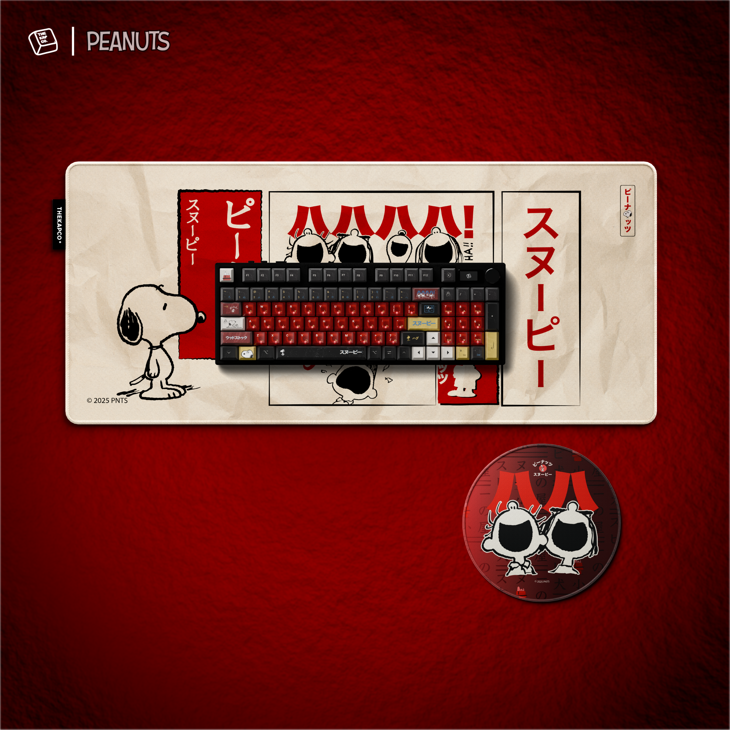 Thekapco x Peanuts | Urban Japan Deskmat - Manga Strip