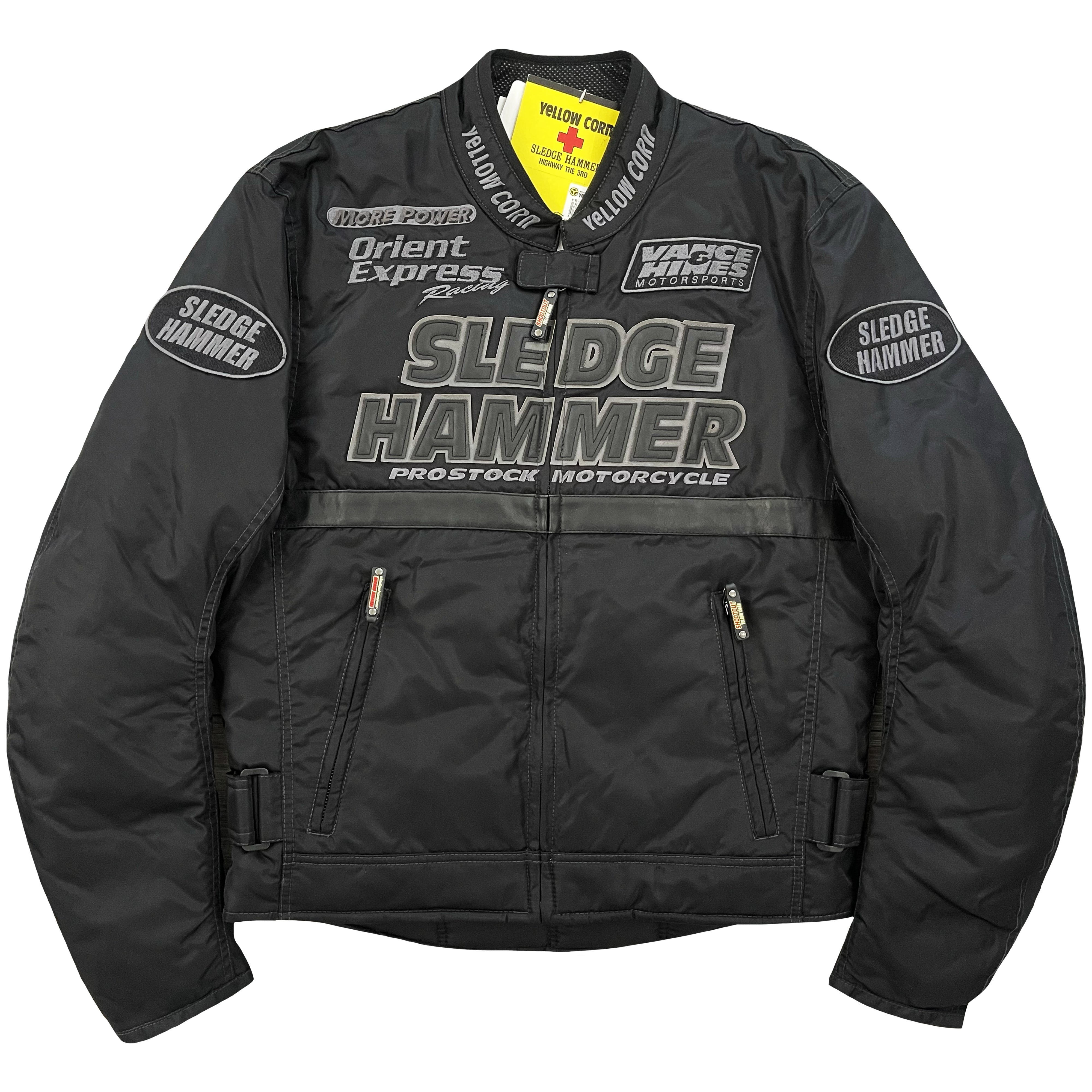 Yellow Corn Motorcycle Racer Jacket - M – The Holy Grail