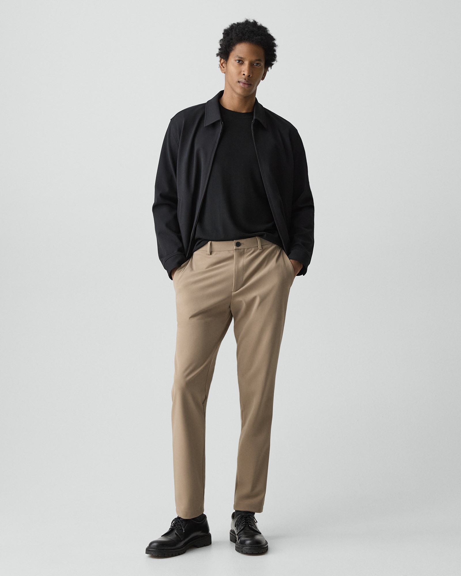 Precision Ponte Zaine Sideelastic Pant A | MEN | Theory [セオリー