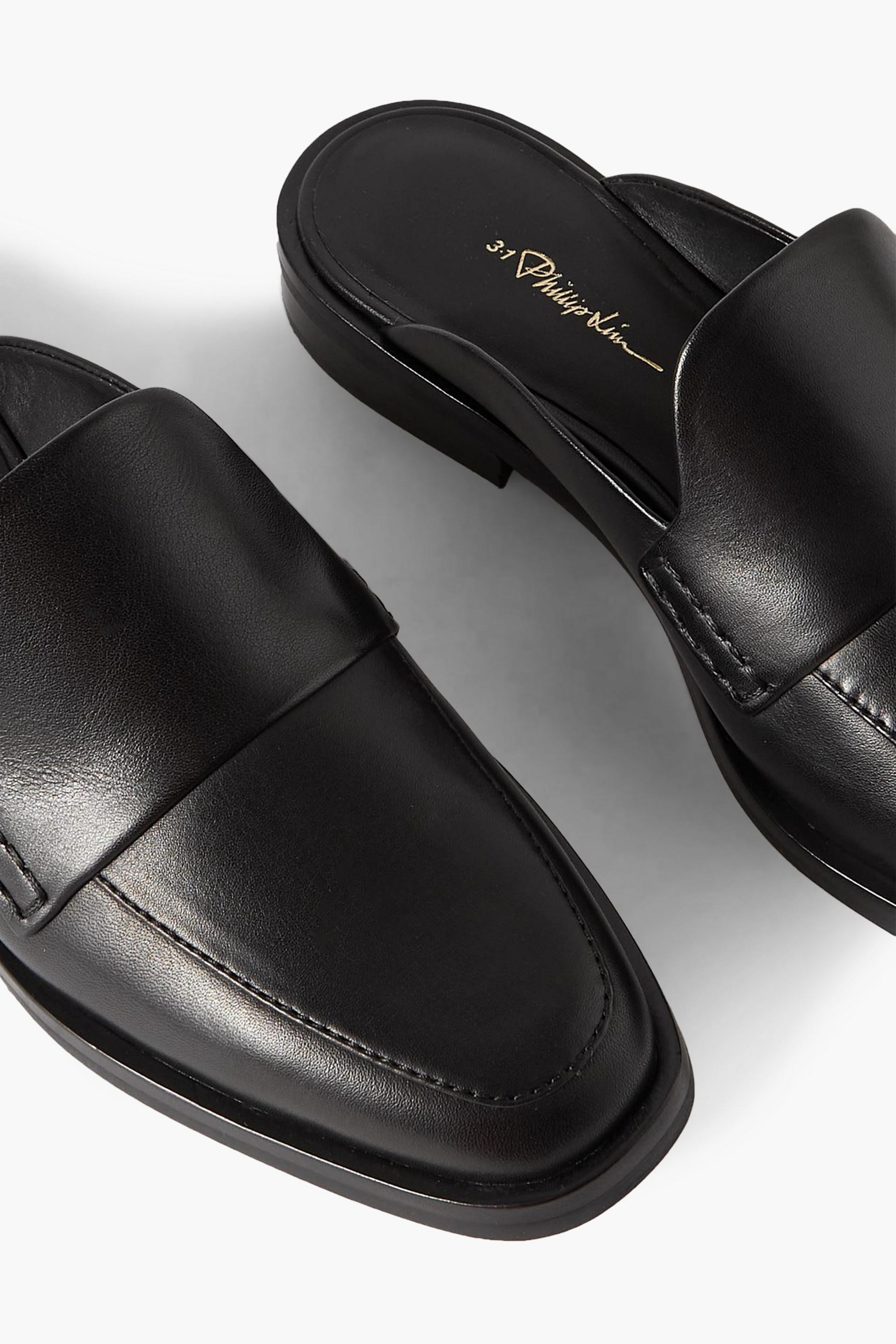 3.1 Phillip Lim - Alexa leather slippers | Plush