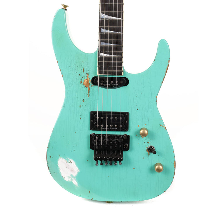 Jackson Custom Shop SL2V Nitro Aged Seafoam Green Music Zoo