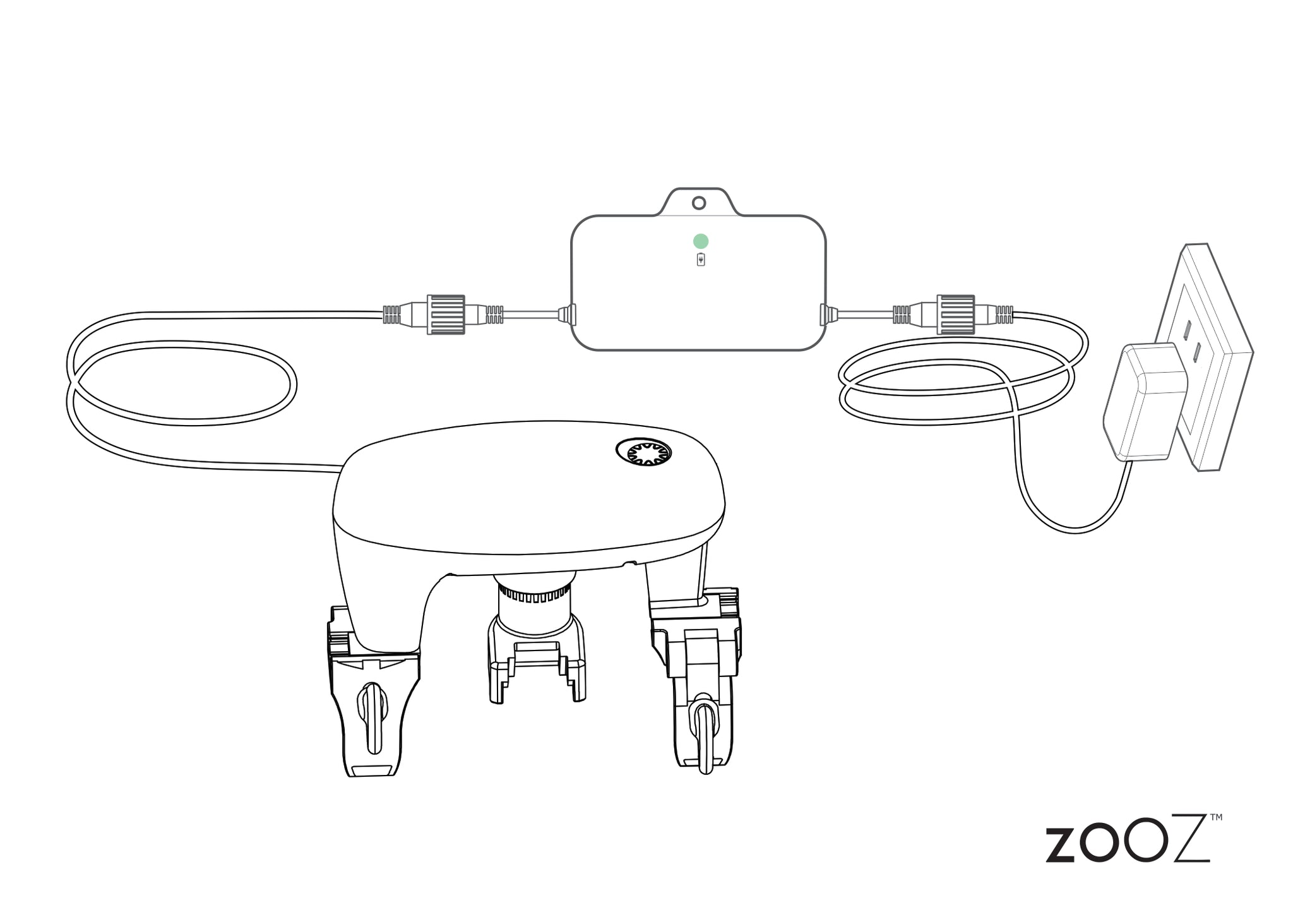 Zooz Backup Battery For the Titan Water Valve Actuator - The