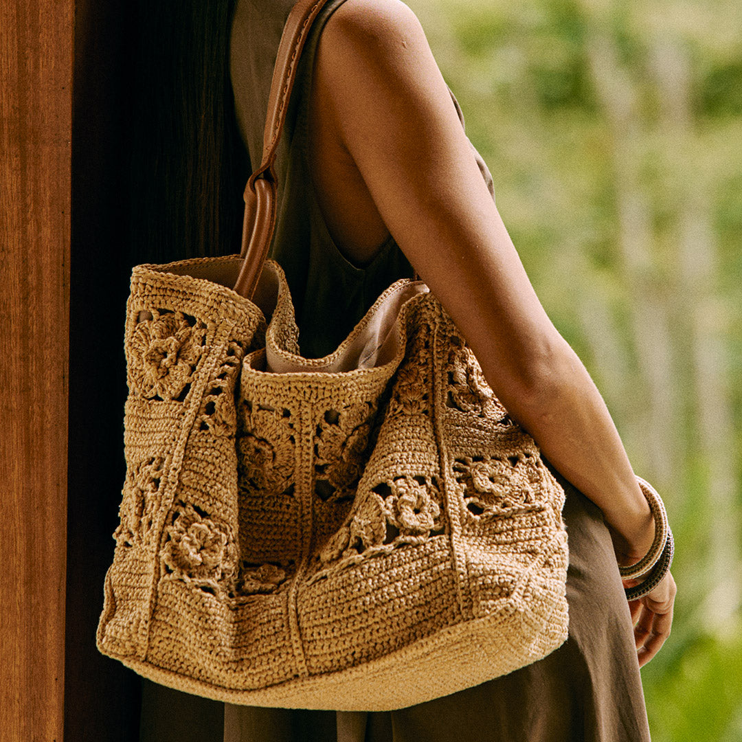 Melrose Satchel Bag in Mushroom Suede – The Sak