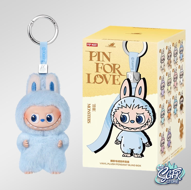 LABUBU | The Monsters Pin For Love Series, Blue Box N-Z (Original