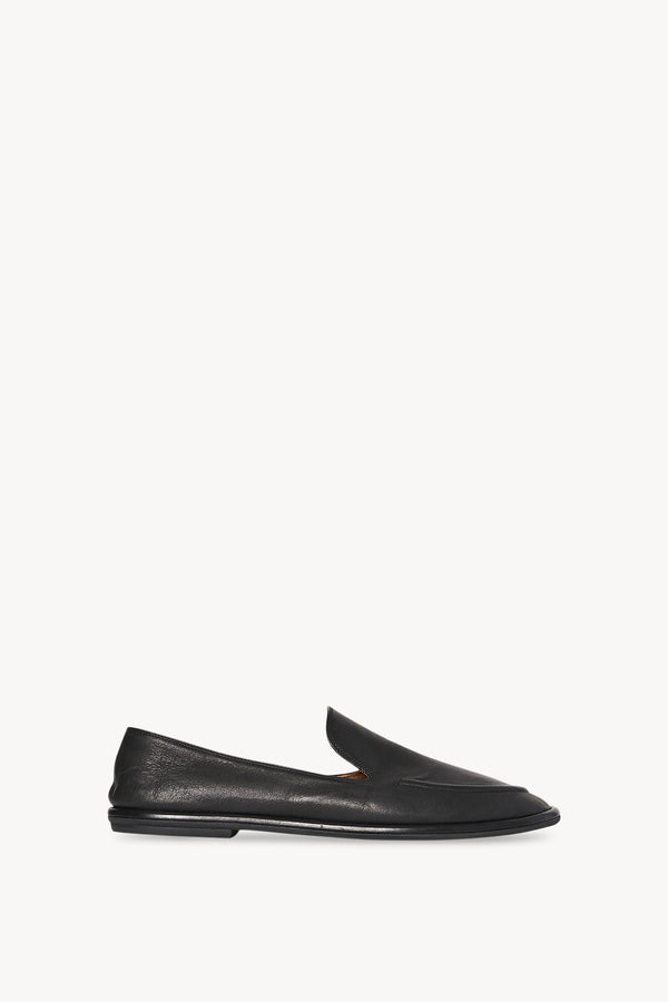Soft Loafer レザー ブラック – The Row