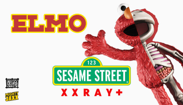 XXRAY PLUS - ELMO By Jason Freeny x Mighty Jaxx - The Toy Chronicle