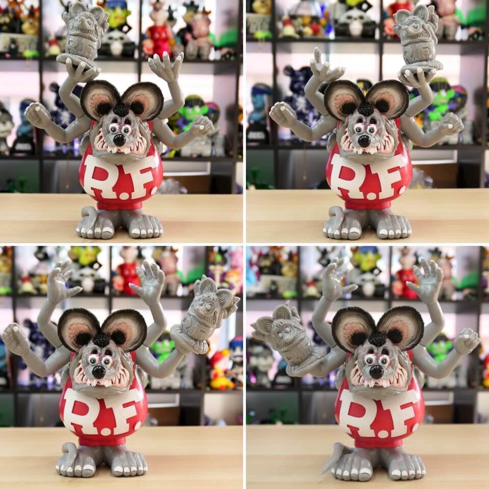 Asura Rat Fink Vintage GY by Magical Mosh Misfits MXMXM x