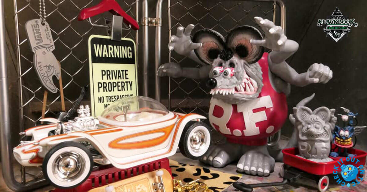 Asura Rat Fink Vintage GY by Magical Mosh Misfits MXMXM x