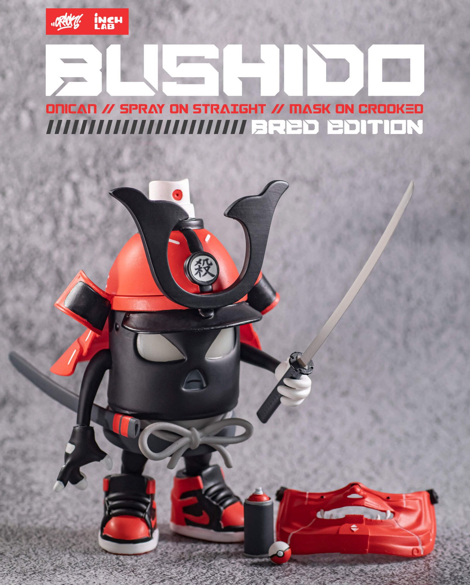 Bushido-Onican Bred Edition by CRACK x INCH LAB - The Toy Chronicle