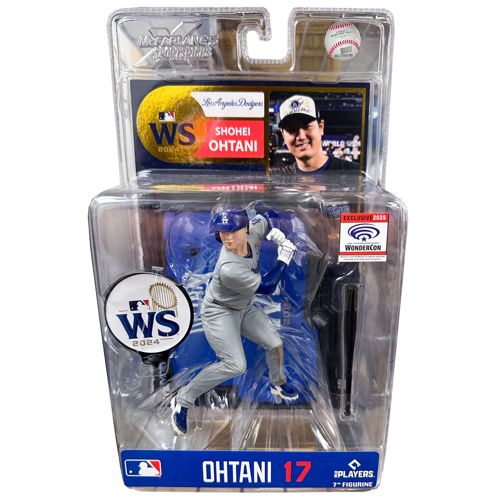Shohei Ohtani MLB Mcfarlane Dodgers World Series 7” Figure