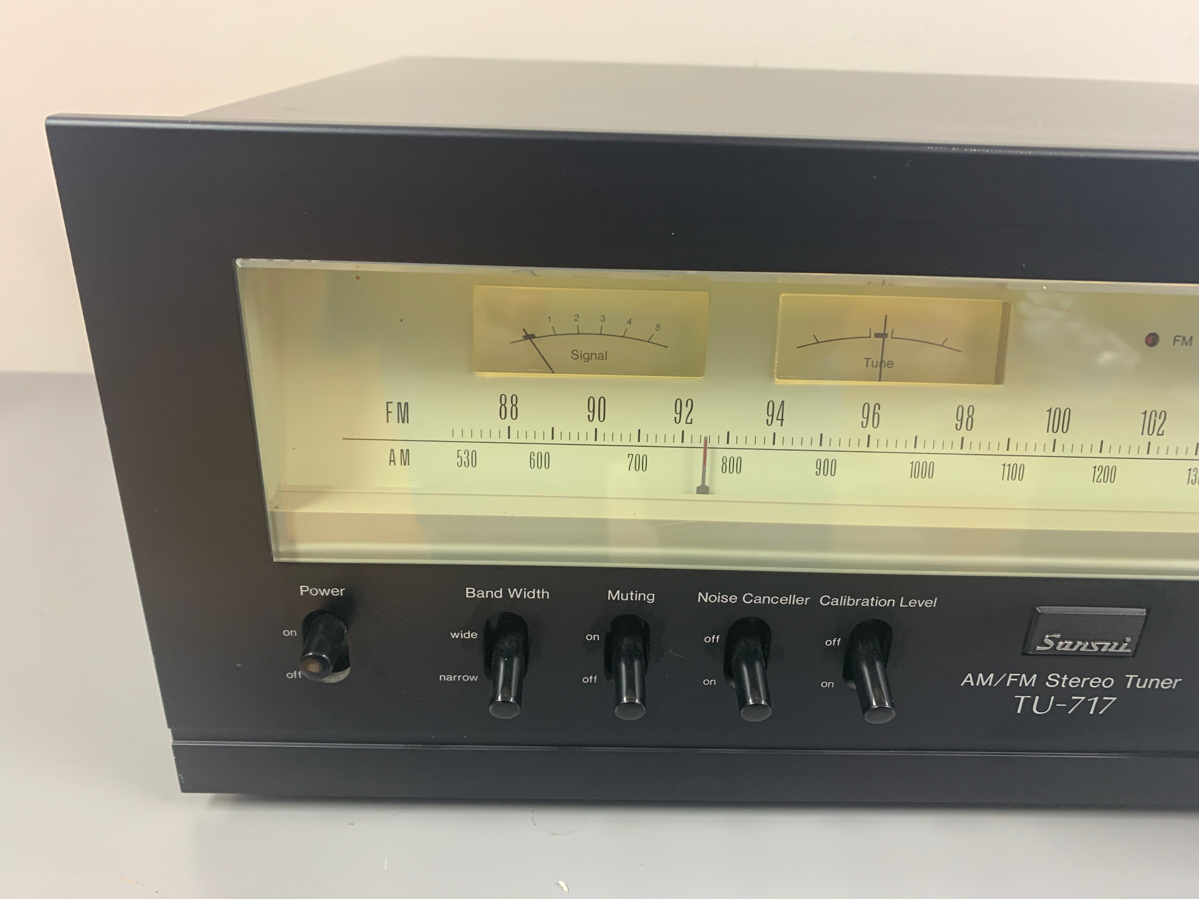 Sansui TU-717 Stereo Tuner – The Turntable Store