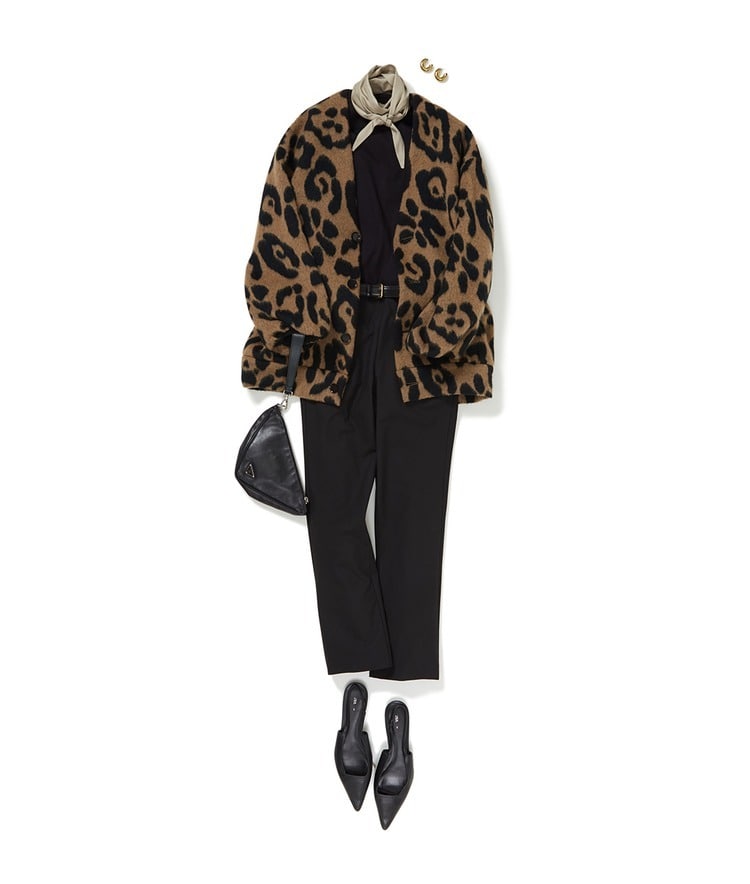 レオパードショートコート(A0853FJM407)｜THIRD MAGAZINE (サード