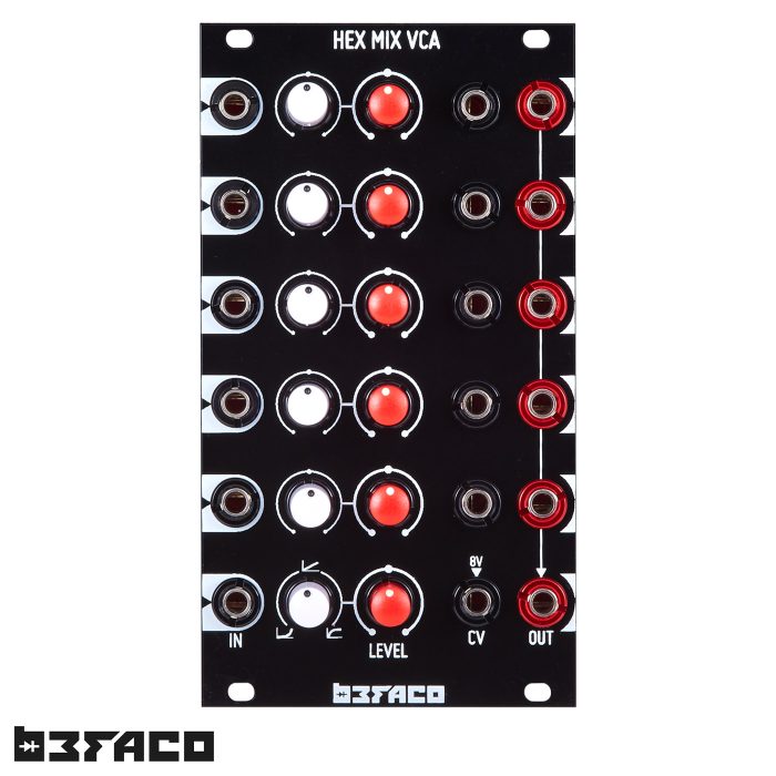 Zlob Modular – Dual VCA Full DIY Kit – Thonk – DIY Synthesizer