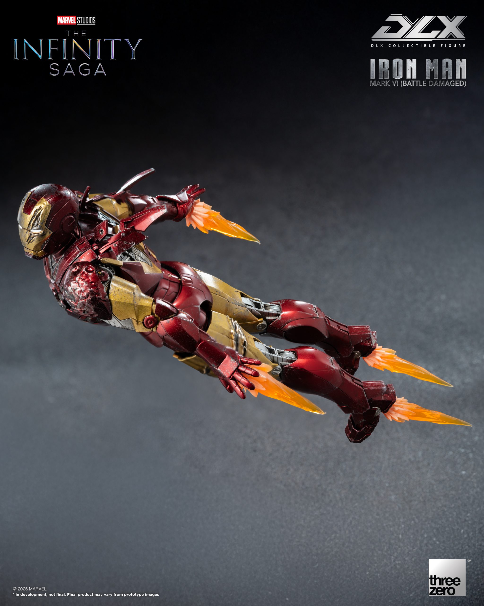 Marvel Studios: The Infinity SagaDLX Iron Man Mark 6 (Battle