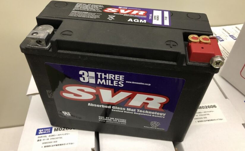 Three Miles SVR20L AGMバッテリー Three Miles SVR20L AGMバッテリー
