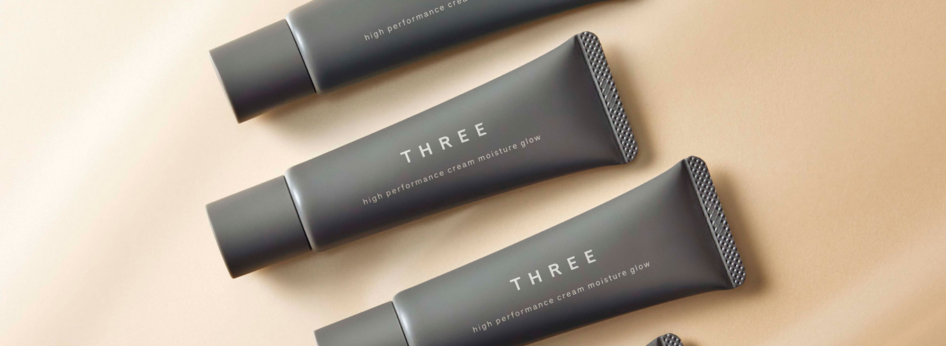 NEW BASE MAKEUP high performance cream moisture glow | THREE（スリー）