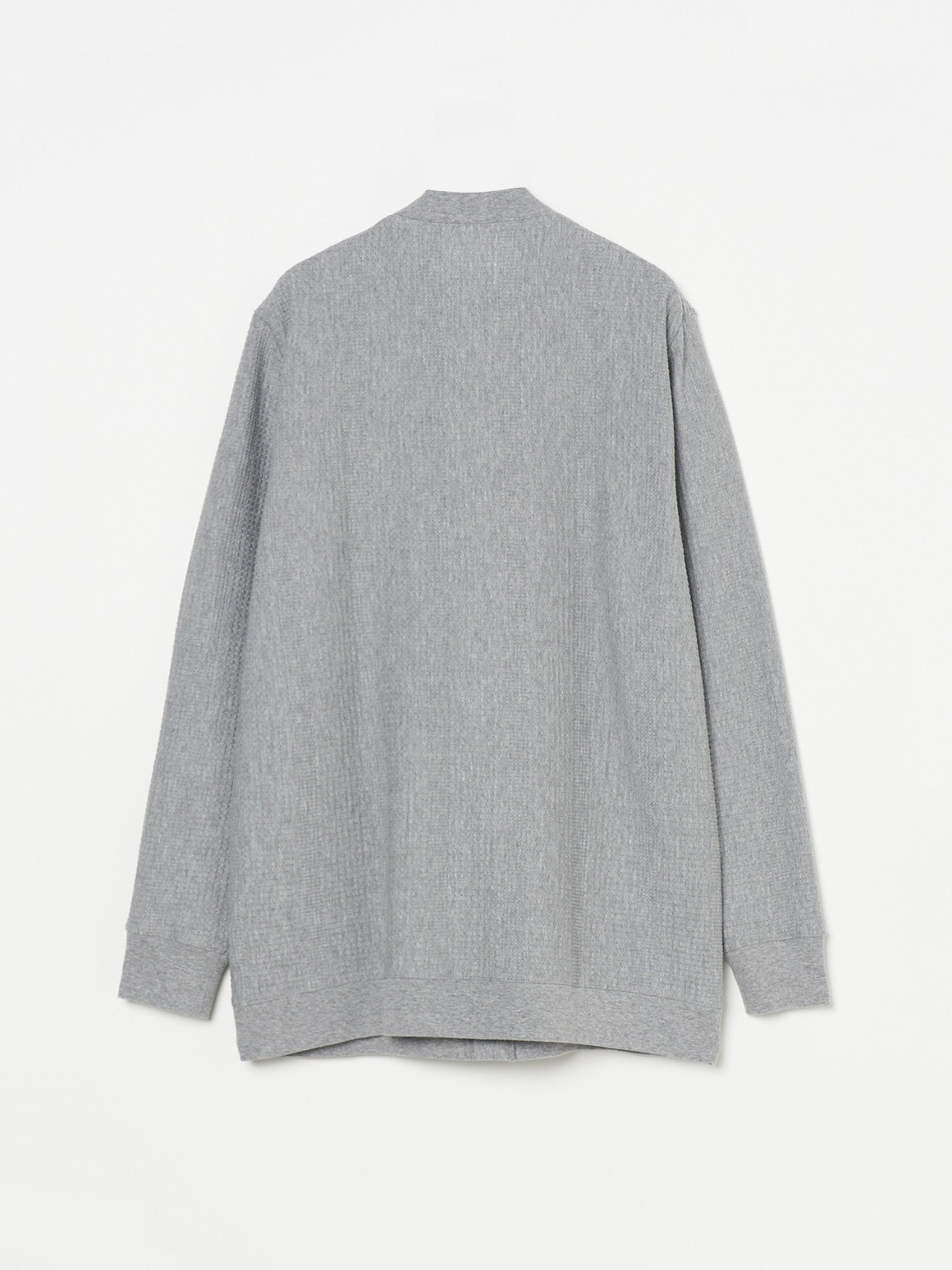 Men's waffle l/s cardigan｜スリードッツ オフィシャルオンラインショップ