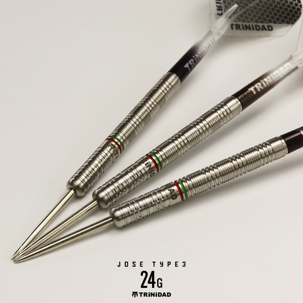 ダーツ バレル TRiNiDAD PRO JOSE3 24g STEEL トリニダード プロ ホセ3