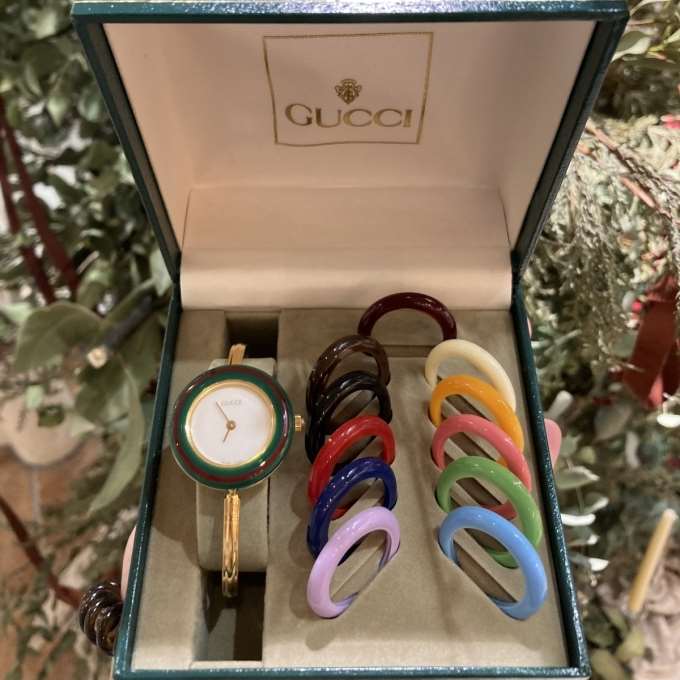 新潟店：ヴィンテージウォッチ】GUCCIチェンジベゼルのご紹介 - チック