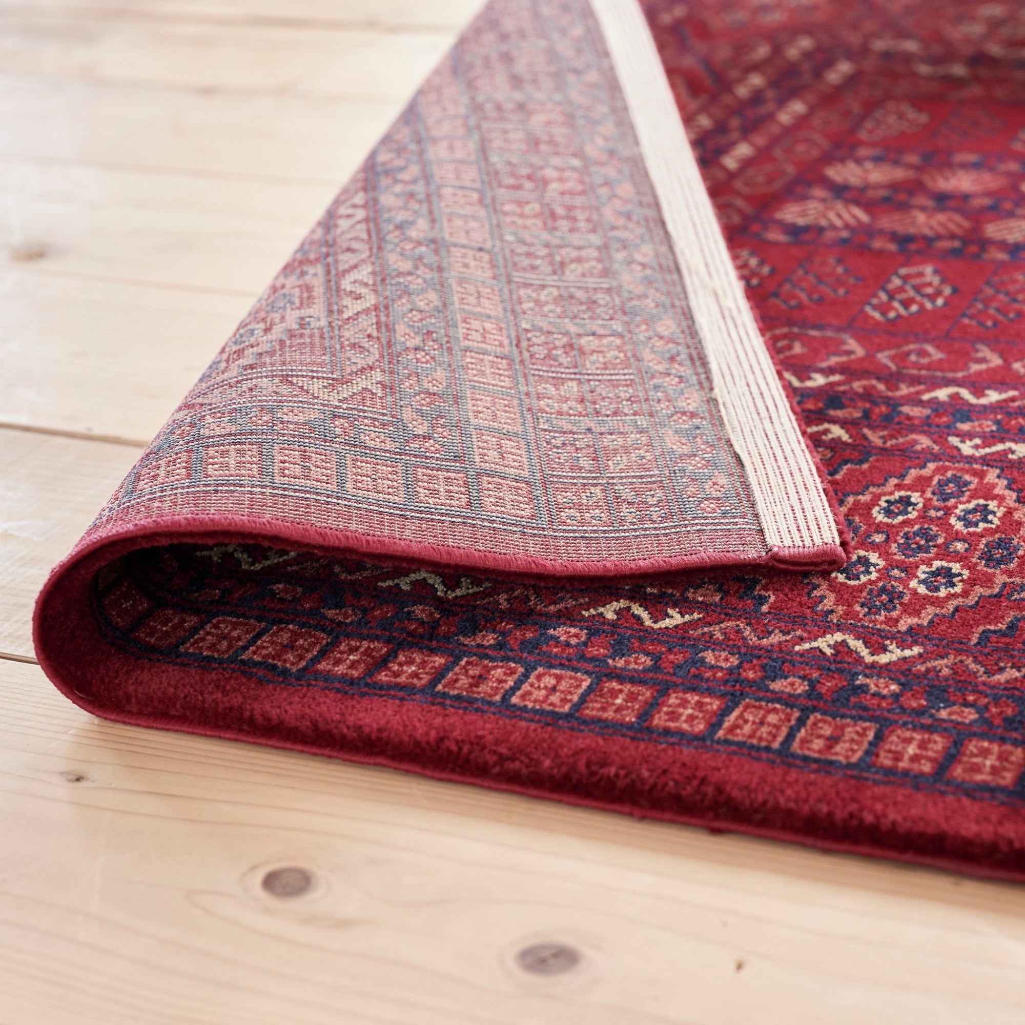 ラグマット | ALANAY | レッド | 133×195 – tiflo