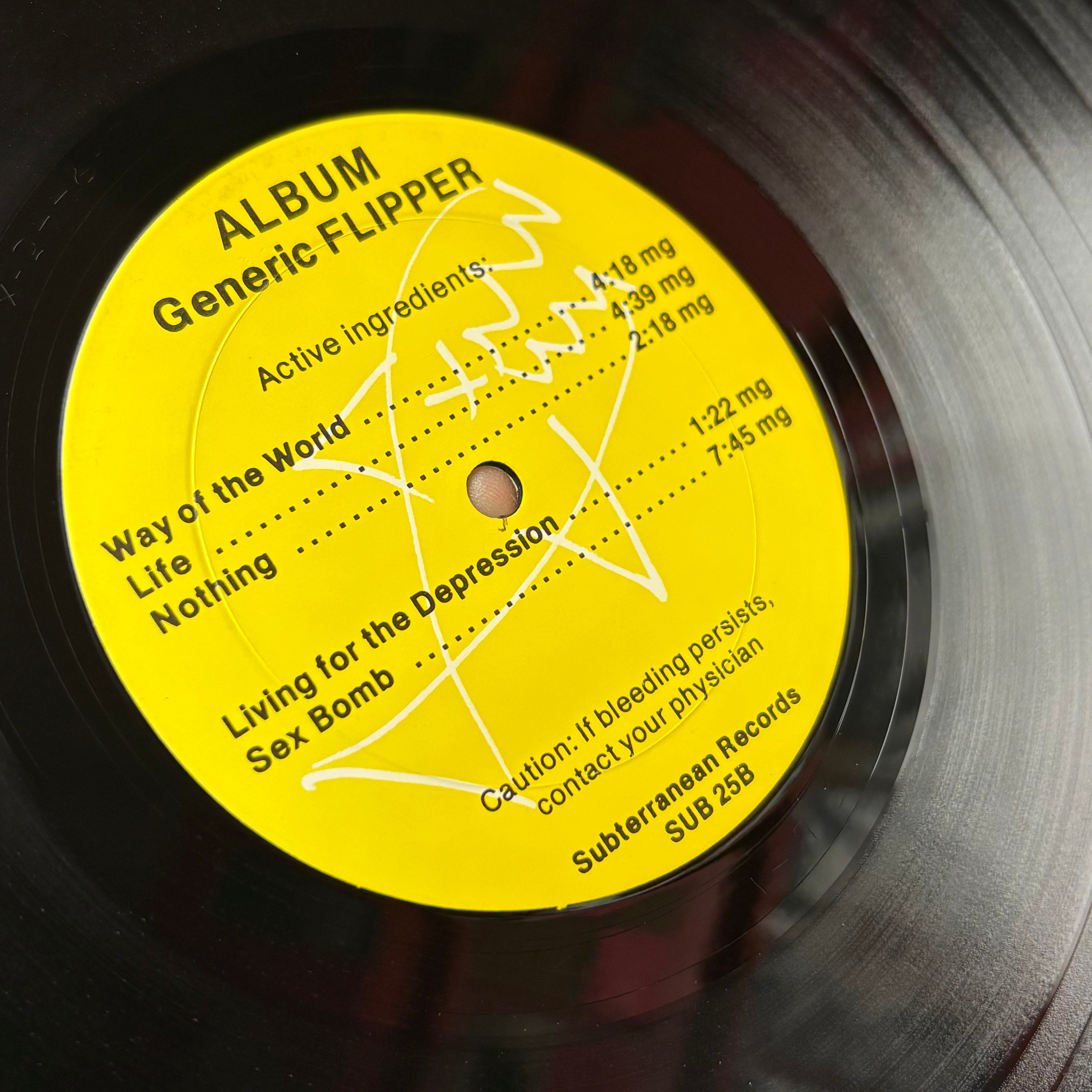 Flipper - ALBUM Generic FLIPPER – Tiger Rose Vintage & Vinyl