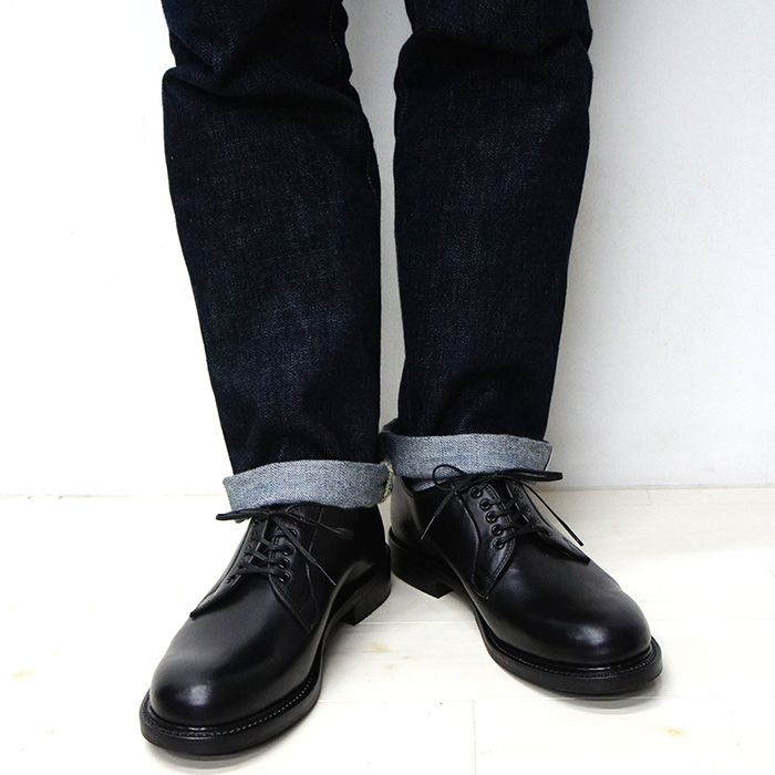 WHEEL ROBE（ウィールローブ）PLAIN TOE BLUCHER（プレーントゥブルー