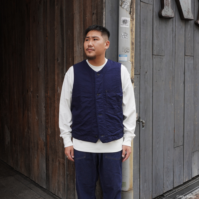 OUTLET』Post O'Alls（ポストオーバーオールズ）1 Pocket Vest（1